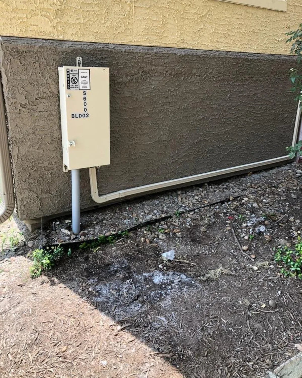 2Brothers Wireless building mounted low voltage service enclosure and conduit